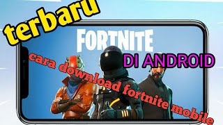 Fortnite battle royal di android 2020 ...