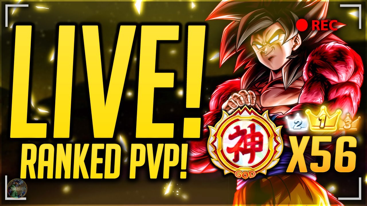 LIVE! New ULTRA SSJ4 Goku Ranked PvP Gameplay! (Dragon Ball Legends)