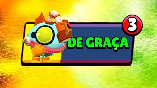 3 Caixas Glowbert Grátis Você Vai Amaaaar Brawl Stars