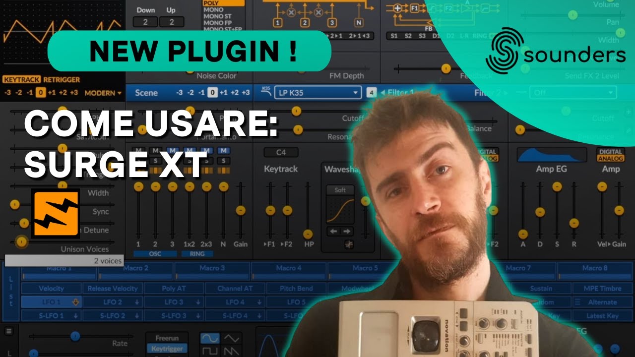 Come usare Surge XT [Pierandrea Petazzi - Sounders] - YouTube