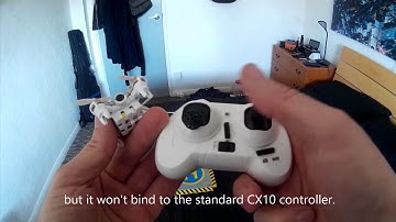 Cheerson CX10W nano quadcopter review