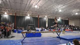 Level 9 Easterns 2017 Beam routine