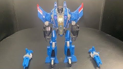Transformers generations thrilling 30 thundercracker complete transformation process video T30 chug