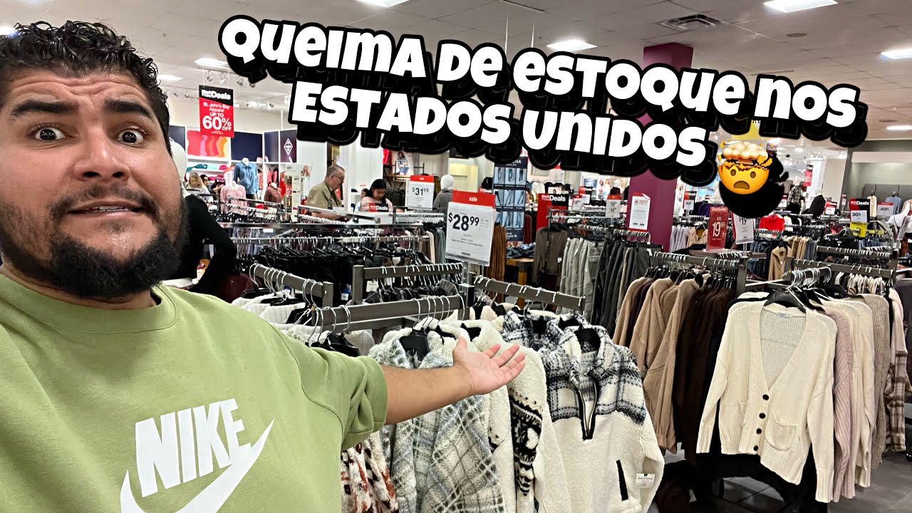 LOJA DE ROUPAS SUPER BARATO NOS EUA - MELHOR ÉPOCA DO ANO PARA COMPRAR! 