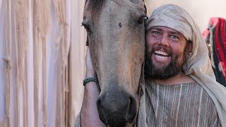 The Chosen On set with ShayCarl