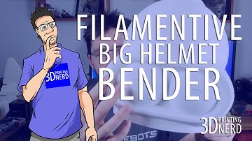 3D Printing a Bender Helmet with Filamentive