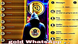 VIP GOLD😈WHATSAPP MOD💝2023🥰ALL DEVICE👀WORKING😱 BOLDS EP VIP FUTURE AVAILABLE screenshot 5