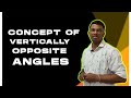 Concept of Vertically Opposite Angles | GuruZ |