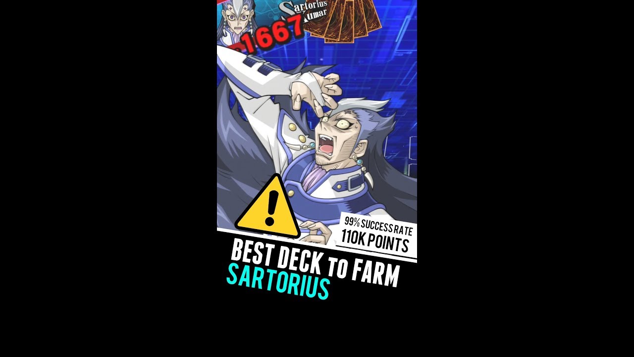 Yugioh Duel Links - THIS is The Best Deck to FARM Sartorius Yugioh Duel Links - THIS is The Best Deck to FARM Sartorius