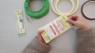 펀치니들 중국 일본 비교설명ᆞ프리스티치 바늘,펀치니들