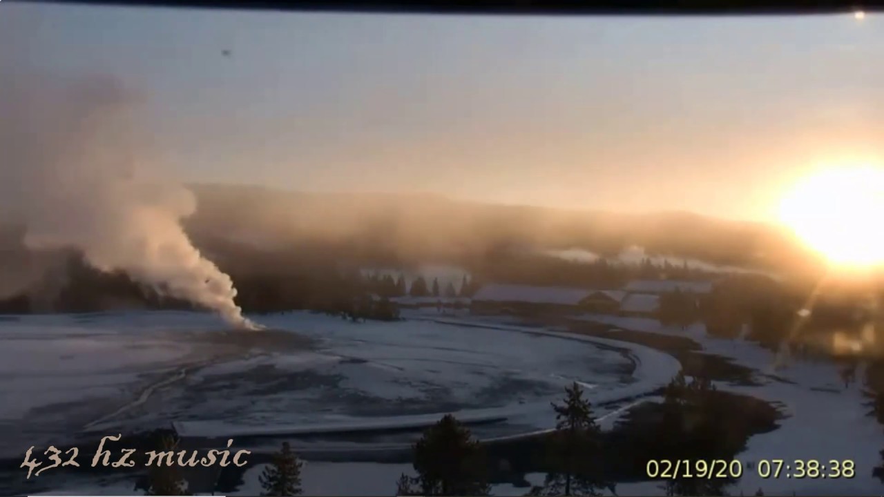 The Sun🔆Rises Across Yellowstone for 1 hr In 3:27 mins. [HD] 432 Hz ...