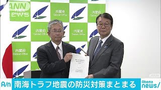 南海トラフ地震の防災対応について報告書まとまる(18/12/25)