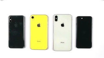 iPhone Xs Vs iPhone Xr Vs iPhone Xs Max Vs iPhone SE 2 | SPEED TEST