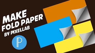 How to Creat Fold Paper By Pixellab | Pixellab Design | Pixellab Editing | Dr Design