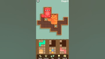 Puzzle Cats 🐱 Gameplay Stages 8 9 10 #shorts