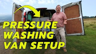 Van Setup. Pressure Washing Vehicle Setup and Build. screenshot 5