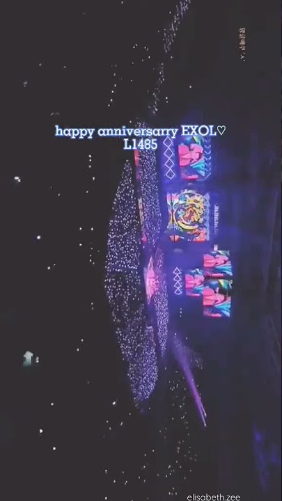 Happy anniversary  EXOL