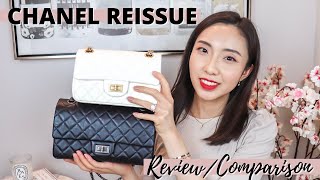 CHANEL 2.55 REISSUE REVIEW & COMPARISON - Mini vs 225 Size