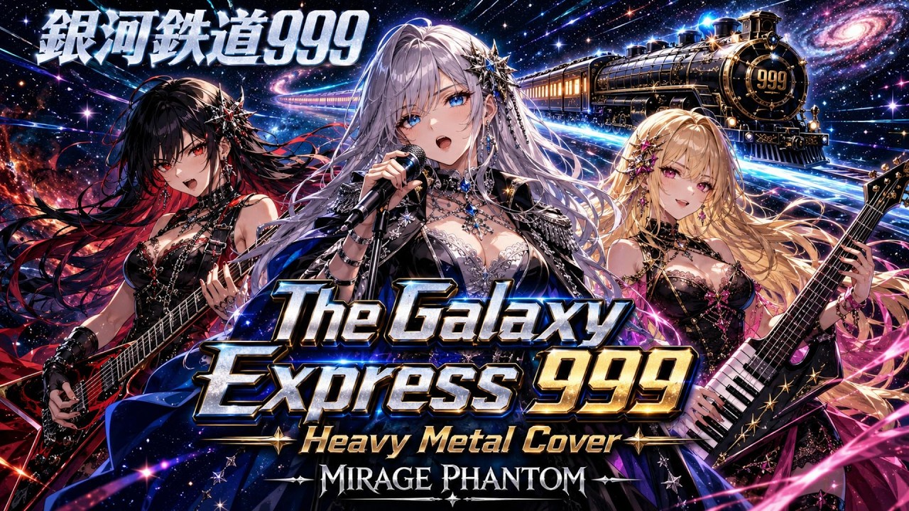 銀河鉄道999】The Galaxy Express 999 / Godiego – Heavy Metal Cover