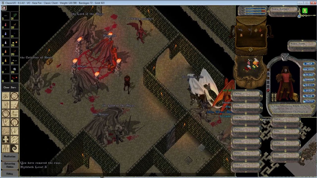 The Fury of Hythloth - Epic Dungeon Gameplay