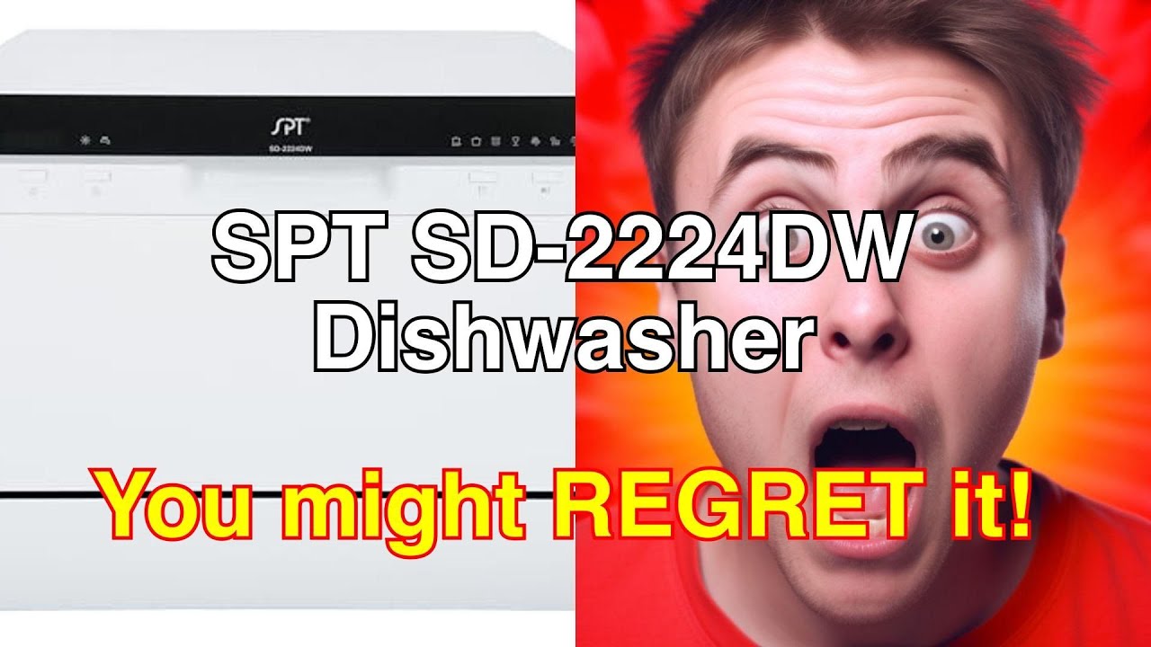 Spt sd2224dw energy star countertop dishwasher review portable and