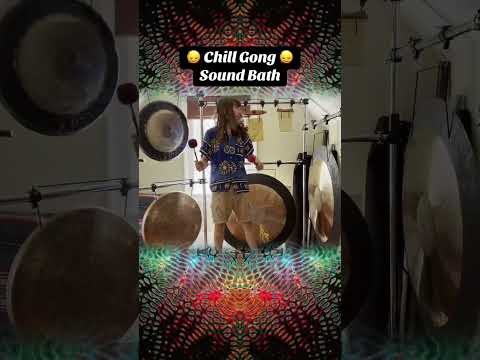 Mini Sound Bath! #soundhealing #gong