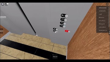 Otis parking elevator at Cortex Elevator HQ - Roblox