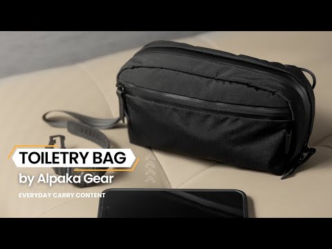 Overnight Stay With The Alpaka Toiletry Bag - A Dopp Kit Perfect For Your Travels and Essentials