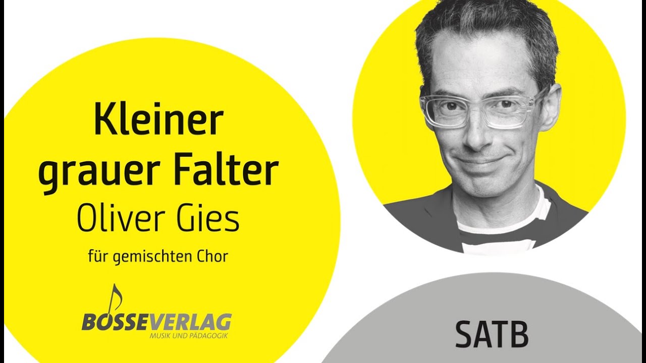 Kleiner grauer Falter - für Chor gemacht