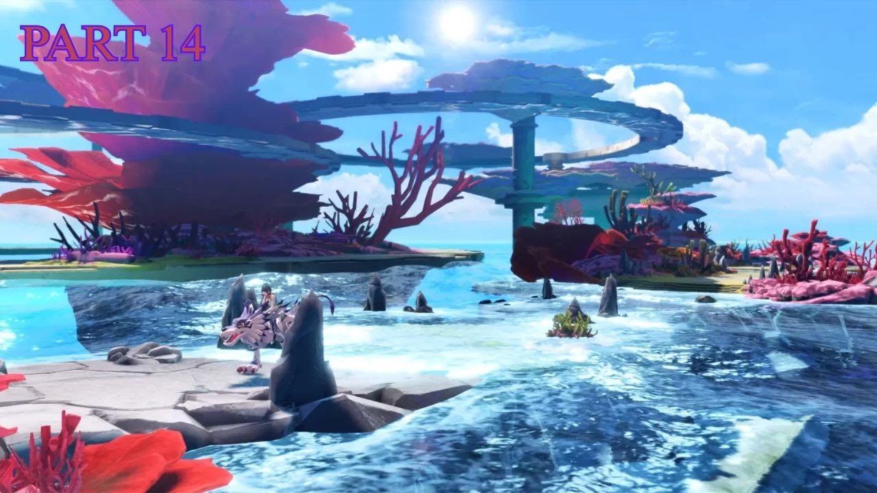 Digimon Story Time Stranger walkthrough part 14 - Hail The Magic Conch!