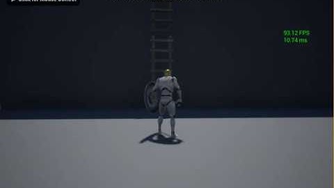 (UE4) Climbing a ladder