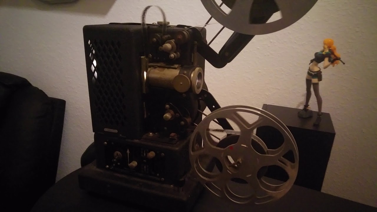 Siemens Standard Projektor 16mm ca 1930 Laufender Film