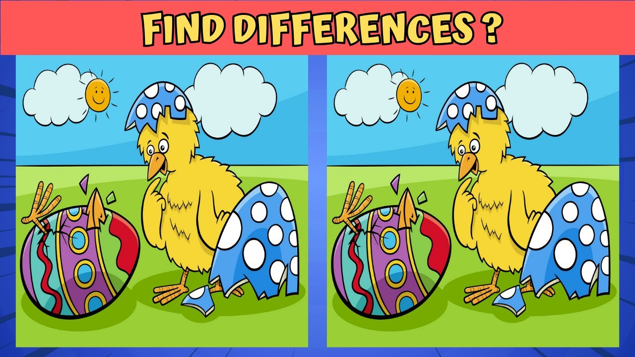 Find The Difference : Only Genius Find All Differences [ Spot The ...