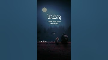 سنقرئك فلا تنسى إلا ما شاء الله - القارئ رعد الكردي 🌸 #قرآن #quran