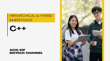 Hierarchical & Hybrid Inheritance in C++ | OOP Concepts Made Simple