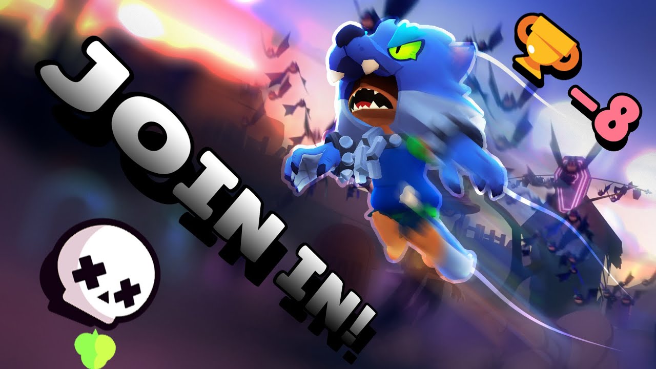 Special Leon Push! 1 sub = 1 trophy I have to push on Leon with viewers in Brawl Stars!