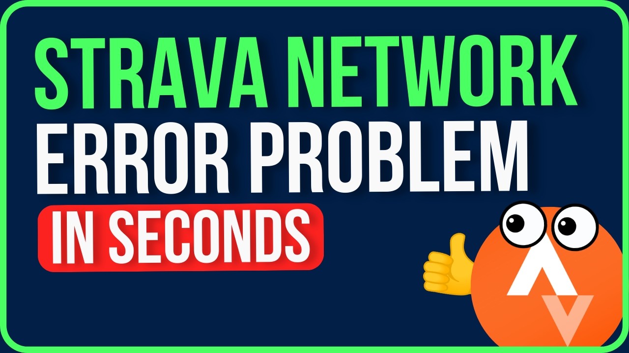 STRAVA NETWORK ERROR 2026 [FIXED] | Strava App Not Working Problem