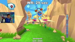 Wr Wii U Ea Playground Paper Racers - Park 1 Default Settings Speedrun In 054