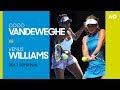 CoCo Vandeweghe v Venus Williams - Australian Open 2017 Semifinal | AO Classics