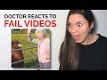 DOCTOR REACTS TO FAIL VIDEOS: Injuries Explained