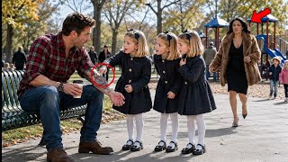 Triplet Girls Told a Single Dad Their Mom Had the Same Tattoo — His Reaction Shocked Everyone