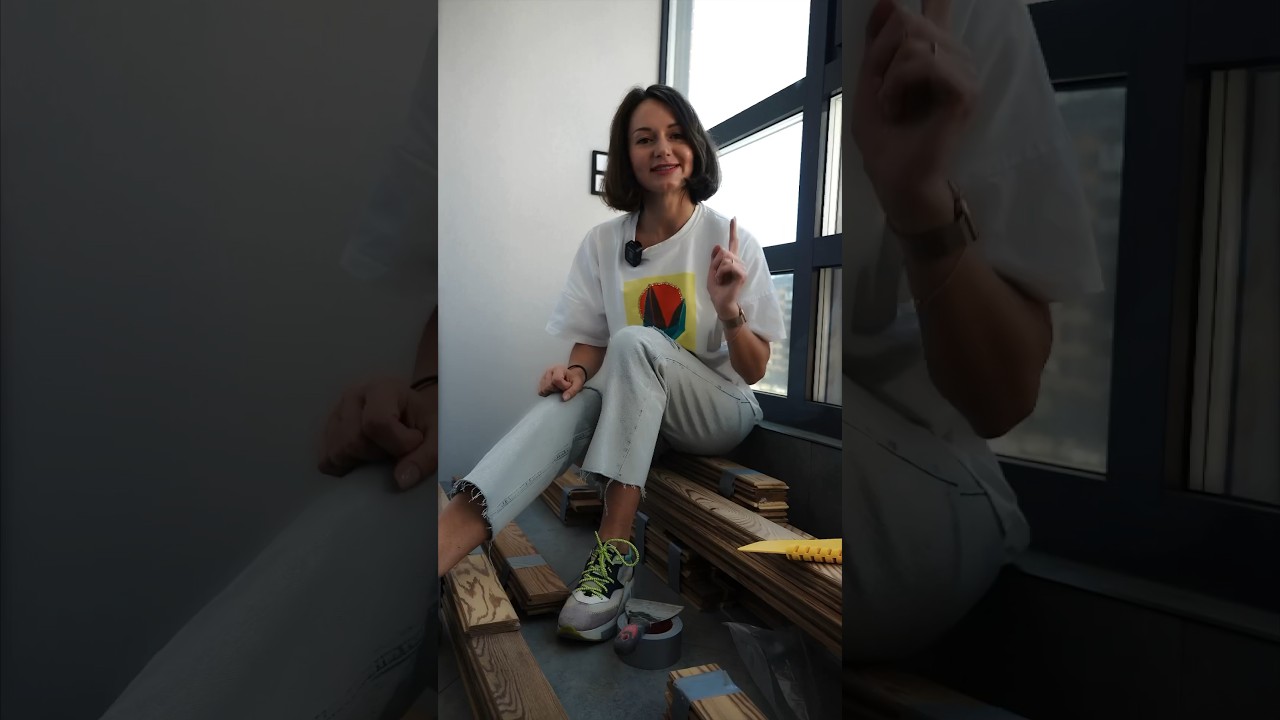 ФУНКЦИОНАЛЬНЫЙ БАЛКОН. Лайфхак! Как сделать?🔥 Подписывайся и следи за новостями! 😎