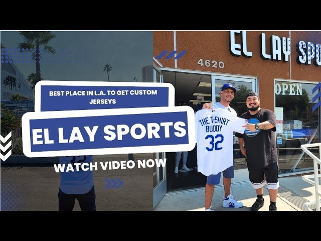 Behind the Scenes: Jersey Customization #Pantone294 #Dodgers #LosAngel
