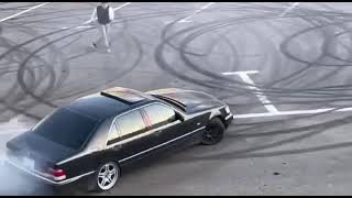 Mercedes - Benz W140,W220 Drifting I Дрифт На Мерседесах Рубль Сорок И Лисичка!