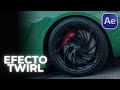Tutorial Rápido: Crea un Efecto de Twirl de Rueda en After Effects para Videos de Carros