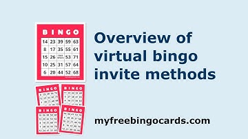 Overview of virtual bingo invite methods