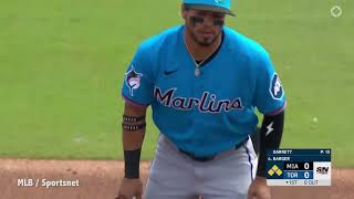 JARED SERNA MARLINS VS BLUE JAYS  26 FEBRERO 2026