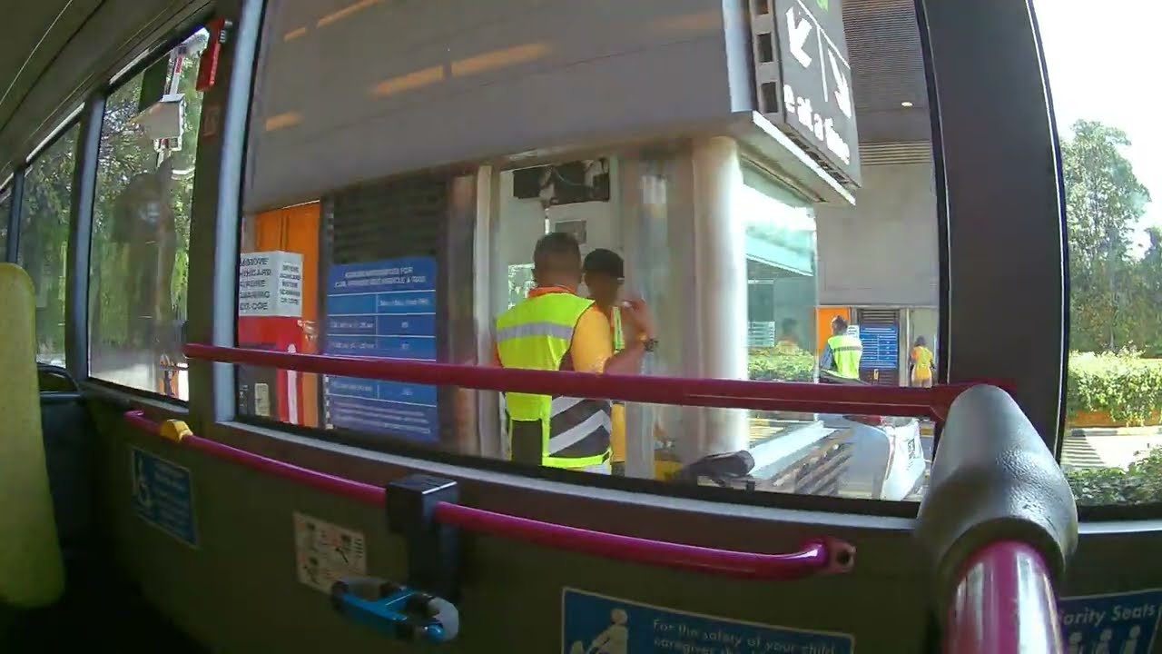 SBS Transit Bus Service 123 | Journey from Sentosa Gateway to Beach Station Bus Terminal | Sentosa