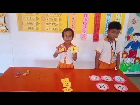 Two letters word with phonics sound