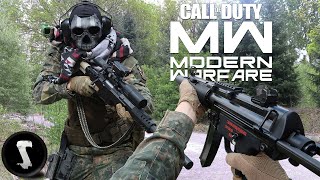 MODERN WARFARE in REAL LIFE!! (2v2 Gunfight Airsoft) screenshot 4